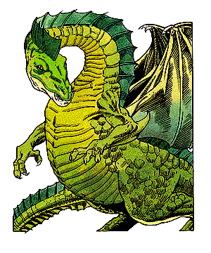 Dragon, Chromatic, Green Dragon, Chromatic, Green
