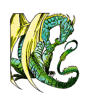 Dragon, Gem, Emerald Dragon, Gem, Emerald