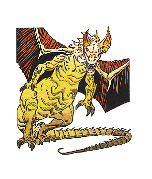 Dragon, Gem, Topaz Dragon, Gem, Topaz