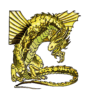 Dragon, Metallic, Copper Dragon, Metallic, Copper