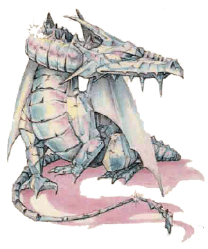 Dragon (Mystara), Crystalline Dragon (Mystara), Crystalline