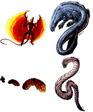 Drake, Lesser (Athas), General Information Drake, Lesser (Athas), General Information