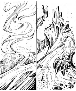 Elemental (Athas), Lesser, Air/Earth Elemental (Athas), Lesser, Air/Earth