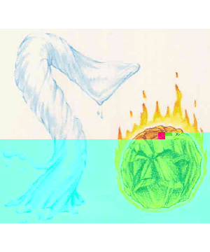 Elemental of Chaos, Fire/Water Elemental of Chaos, Fire/Water