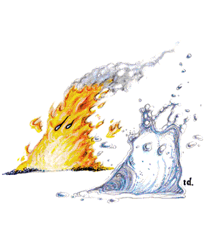 Elemental, Fire/Water Elemental, Fire/Water
