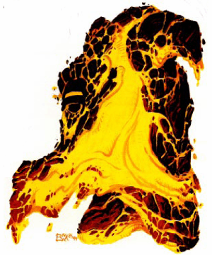 Golem (Athas), Magma Golem (Athas), Magma