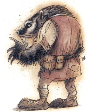 Lycanthrope, Werebadger Lycanthrope, Werebadger