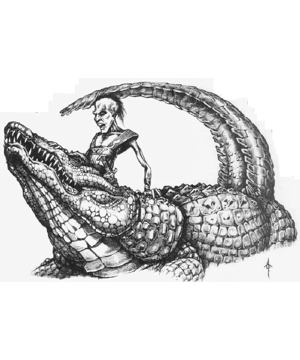 Lycanthrope, Werecrocodile Lycanthrope, Werecrocodile