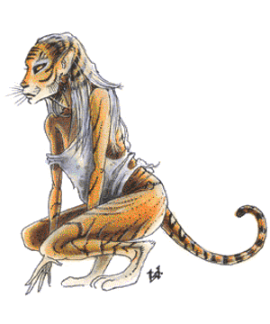 Lycanthrope, Weretiger Lycanthrope, Weretiger