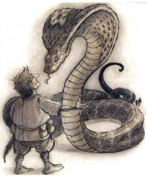 Snake, Giant Cobra Snake, Giant Cobra