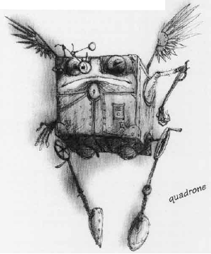 Modron, Quadron Modron, Quadron