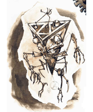 Modron, Tridrone Modron, Tridrone